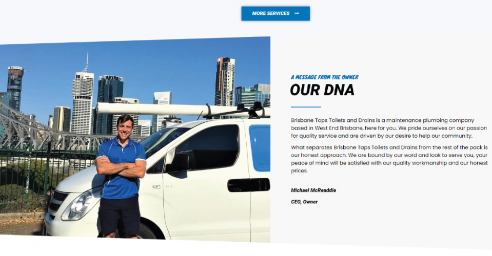 Brisbane Taps, Toilets & Drains Google Ads & Website Redesign screenshot 5