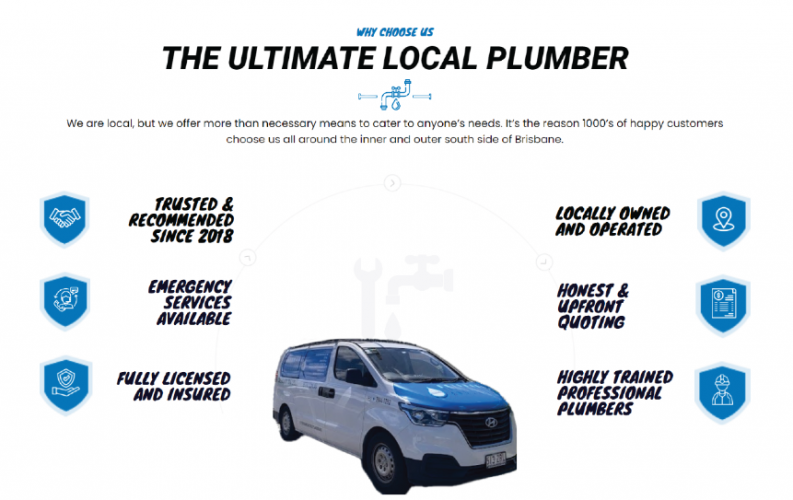 Brisbane Taps, Toilets & Drains Google Ads & Website Redesign screenshot 3