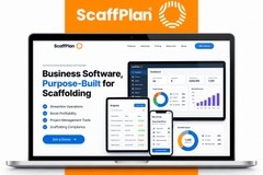 ScaffPlan – Custom SaaS CRM Development