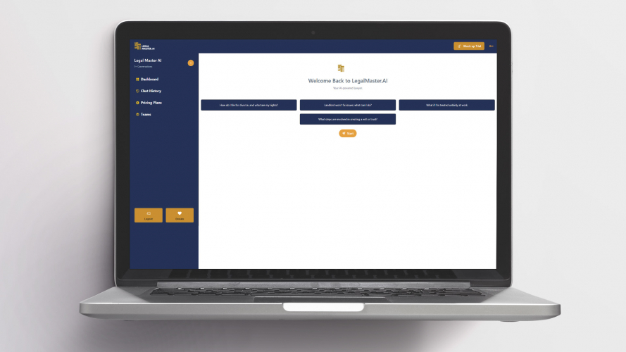 AI-Powered Legal Assistance screenshot 1