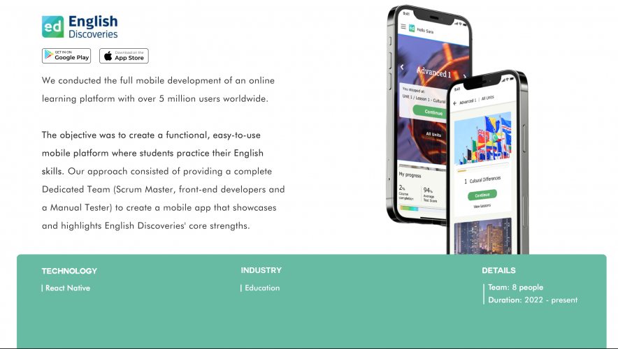 English Discoveries screenshot 1