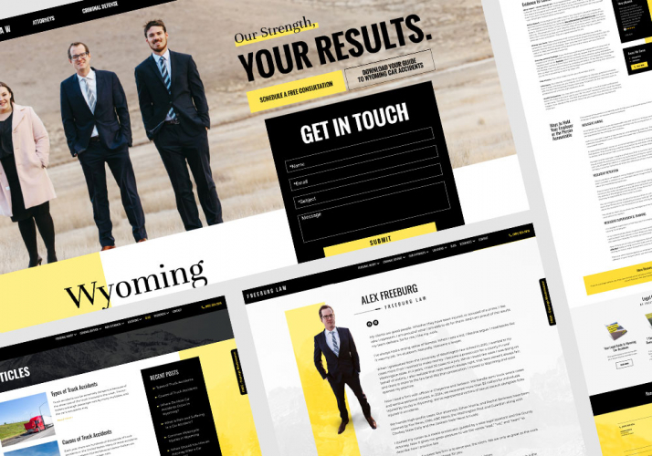 Freeburg Law | WordPress screenshot 1