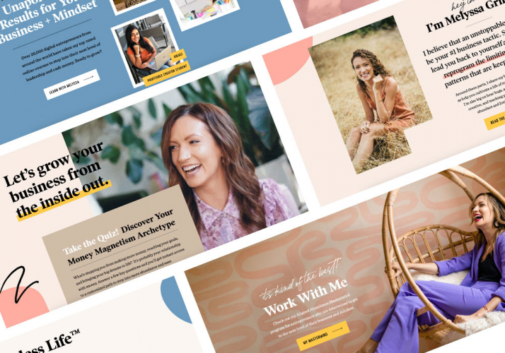 Melyssa Griffin | WordPress screenshot 1