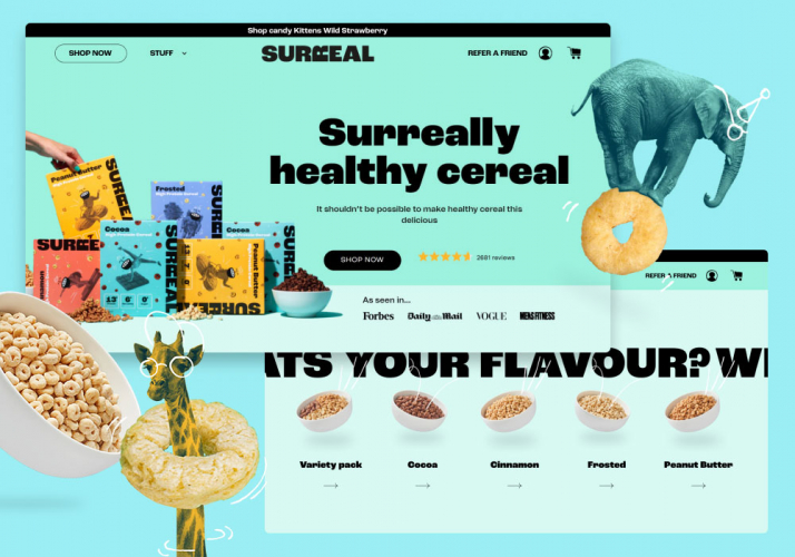 Surreal | Shopify screenshot 1