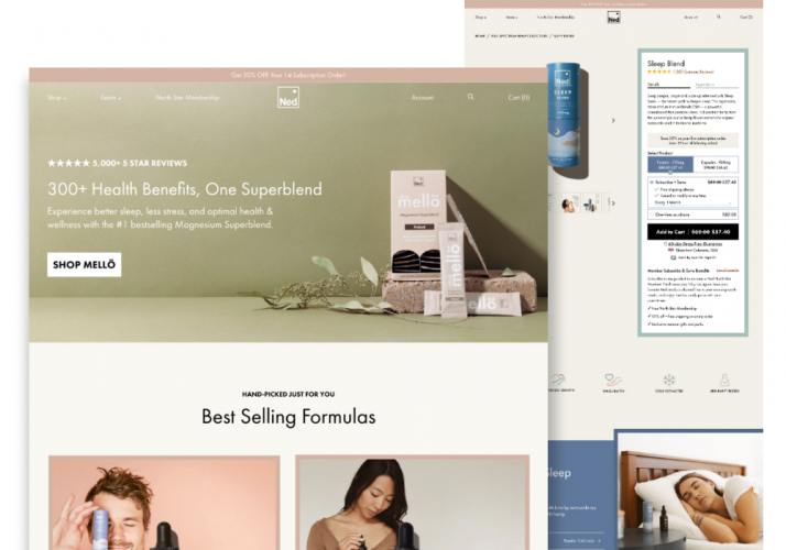 Ned CBD | Shopify Plus screenshot 1