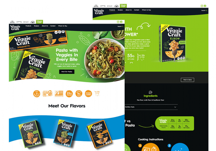 Veggie Craft | WordPress screenshot 1