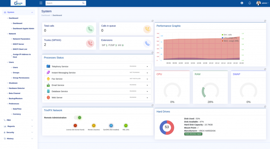 PBX Solution screenshot 2