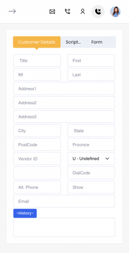 Browser-based Mobile Dialer screenshot 1