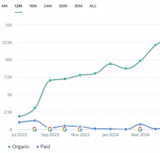 Dentist SEO Case Study screenshot 1