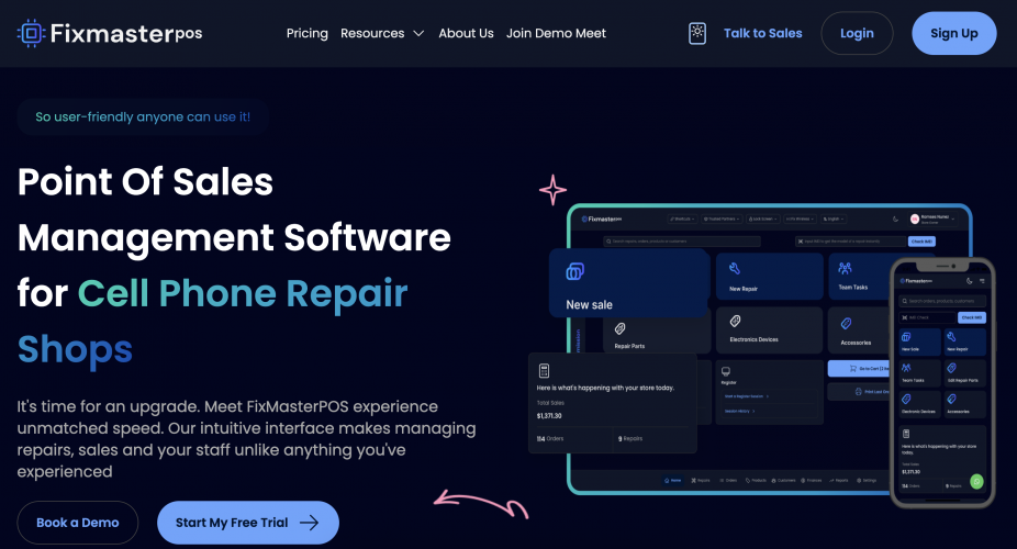 FixMaster POS screenshot 1