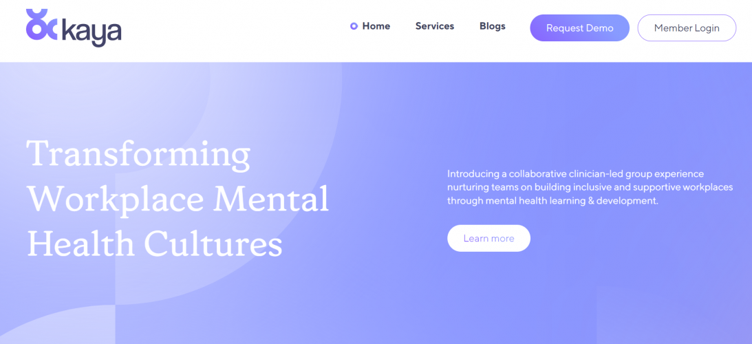 Enhance Employee Well-Being with Kaya Care screenshot 1
