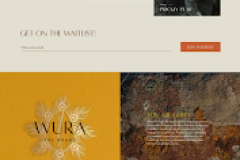 Landing Page Design for a Body Care Brand 