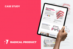 Radical Product: Website Redesign, UI & Content Redirection