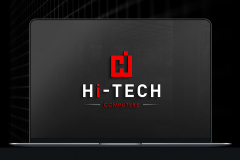 Hi-Tech Computer Custom Logo Design