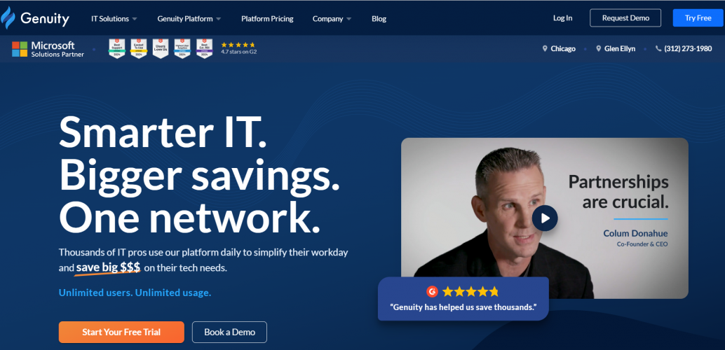 Genuity screenshot 1