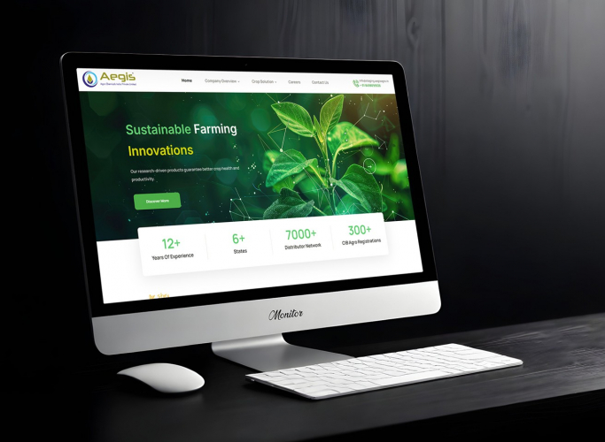 Aegis Agro Chemicals - Web Development screenshot 3