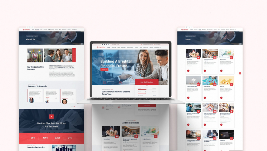 Capital Nine - Brand Design, UI/UX, Web Development screenshot 2