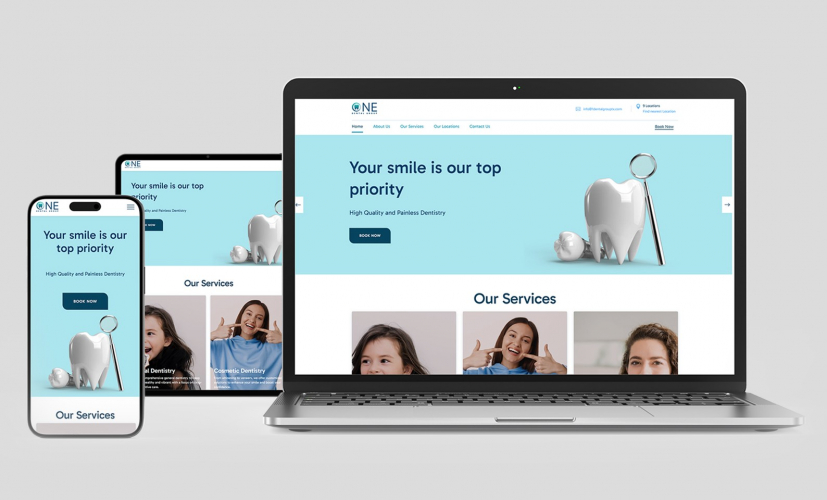 One Dental - Web Development, Googles Ads, SEO, Brand Design, UI/UX screenshot 5