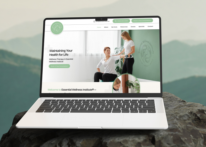 ESS Wellness - Web Development screenshot 1