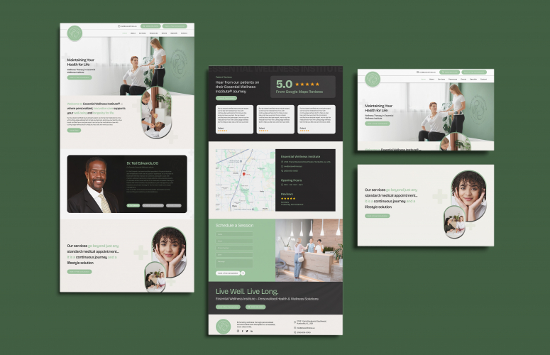 ESS Wellness - Web Development screenshot 2