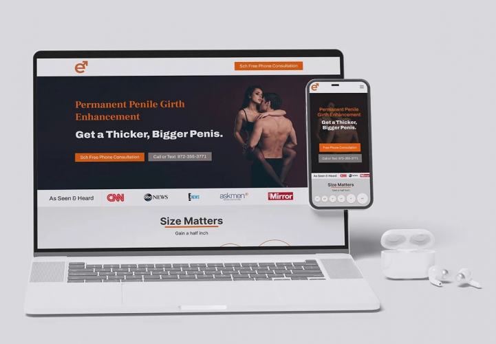 Erection Ceneter - Digital Marketing & Landing Page screenshot 1