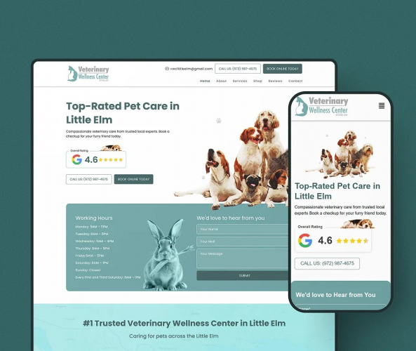 Veterinary Wellness Center - Google Ads screenshot 1