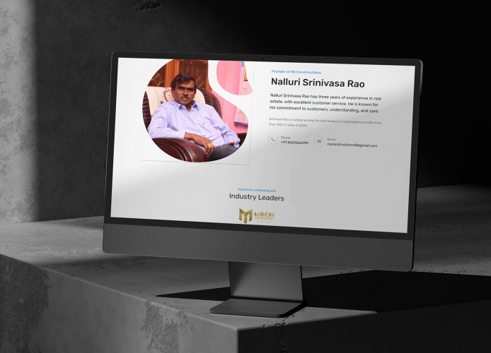 NS Constructions - Facebook Ads, Web Development, Brand Design, UI/UX & Digital Marketing screenshot 2