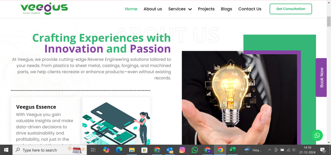 Veegus | Web Development screenshot 1