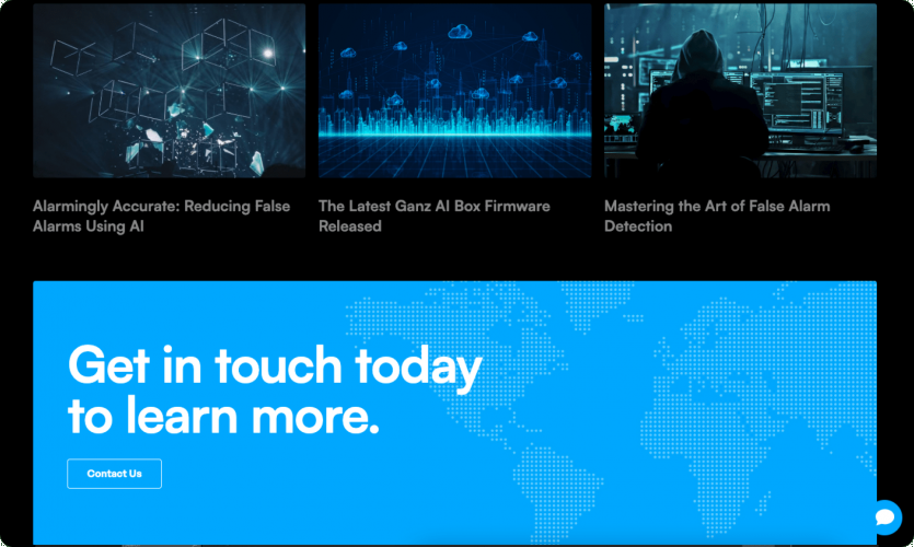 Revolutionizing Ganz Security's digital presence screenshot 2