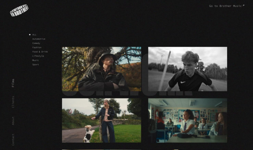 Brother Film Co: Where Creativity Meets Code screenshot 1