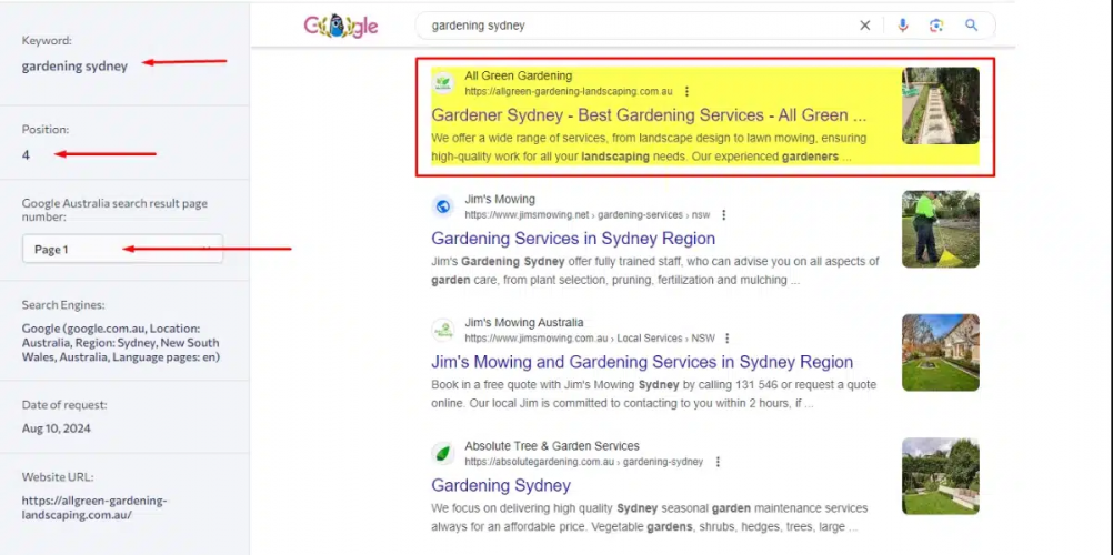 All Green Gardening & Landscaping screenshot 2