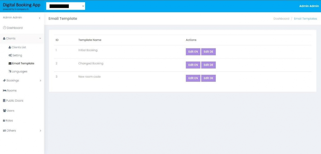 Hotel Booking Platform screenshot 1