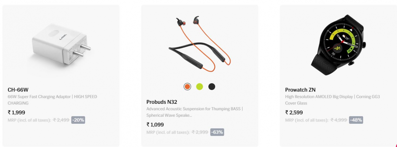 Lava Mobiles screenshot 1