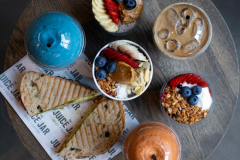 Driving efficiency and user experience in a busy chain of coffee and juice bars.