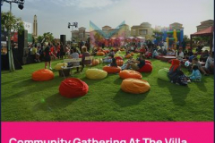 Community Gathering at The Villa for Dubai Properties