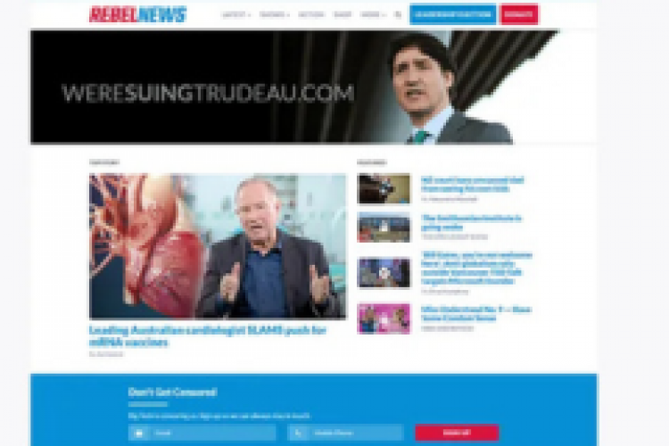 Rebel News screenshot 1