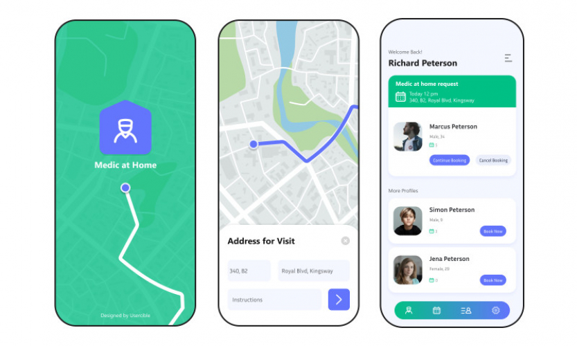 Medic at Home healthcare mobile app screenshot 5