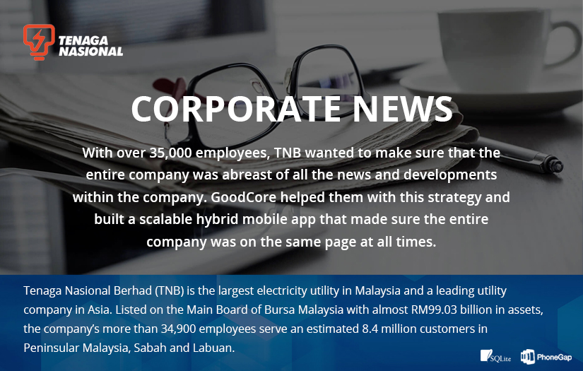 Corporate News App screenshot 1