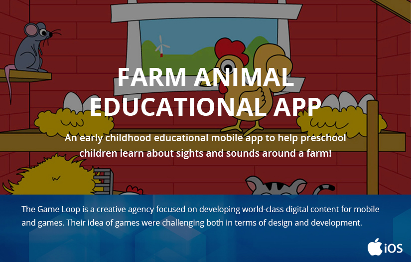 Farm Animal Educational App screenshot 1
