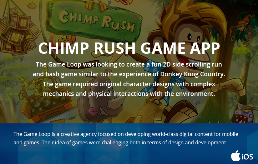 Chimp Rush Game App screenshot 1