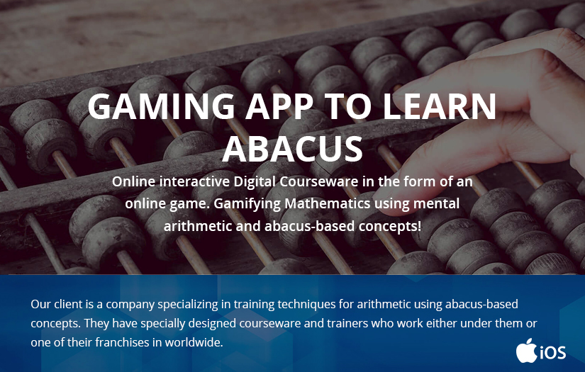 Gaming app to learn Abacus screenshot 1