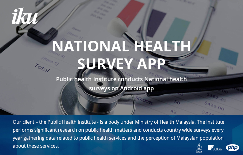 National Health Survey App screenshot 1