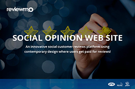 Social Opinion Web Site