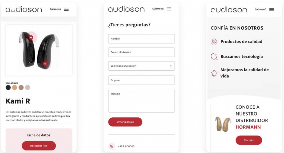 Audison screenshot 1