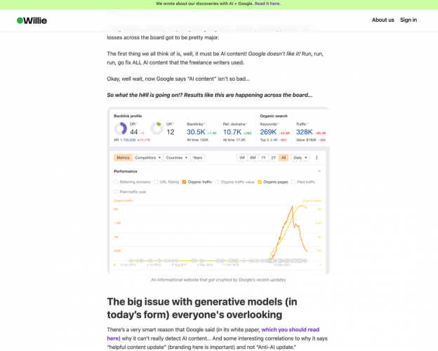 Willie AI screenshot 1