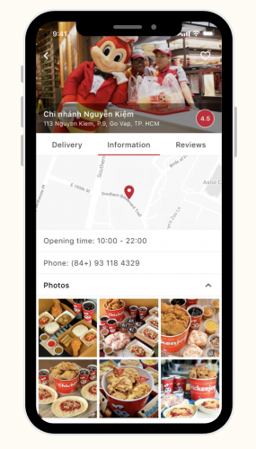 Jollibee Vietnam screenshot 3
