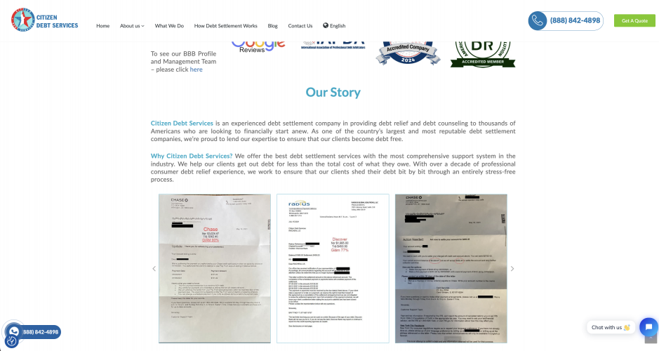 Citizen Debt Services (CDS) screenshot 1