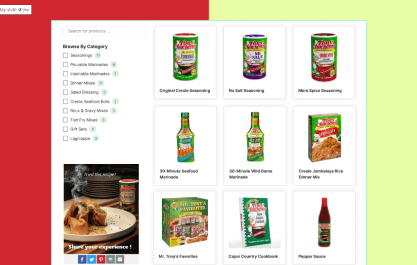 Website Design And Development - Food & Beverage screenshot 4