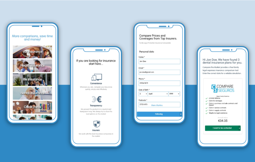 Web Design & Development - Price Comparison Website screenshot 4