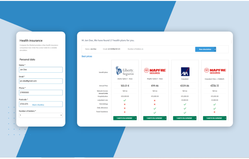 Web Design & Development - Price Comparison Website screenshot 5